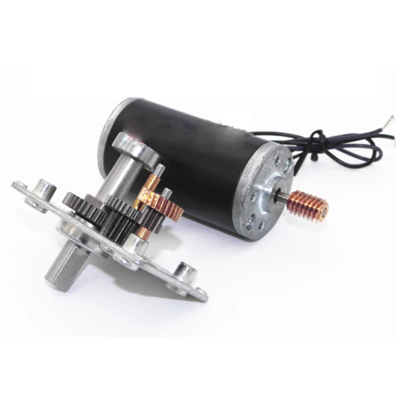 Мотор редуктор DC турбо червячный двигателя для дистанционного управления штор