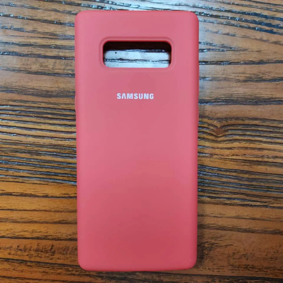 Red Чехол для samsung Note 8, высококачественный мягкий силиконовый защитный чехол для samsung Galaxy Note 8, чехол для Galaxy Note 8, силиконовый чехол - Цвет: Red