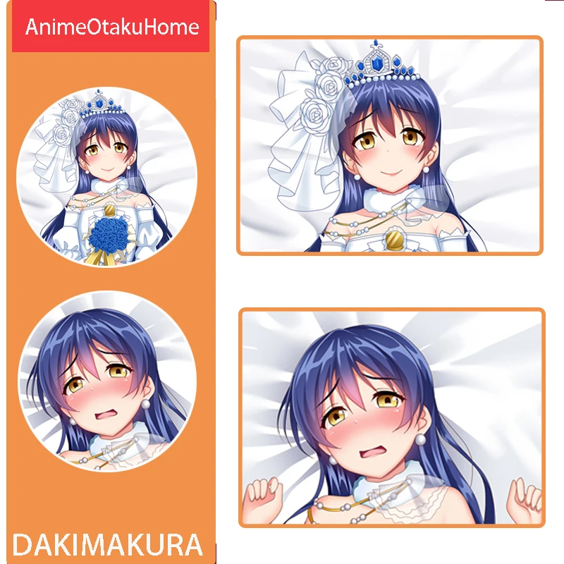 

Anime Game LoveLive! Sonoda Umi Throw Pillow Cover Hugging Body Pillowcase Otaku Bedding Decoration Dakimakura Pillow Case Gift