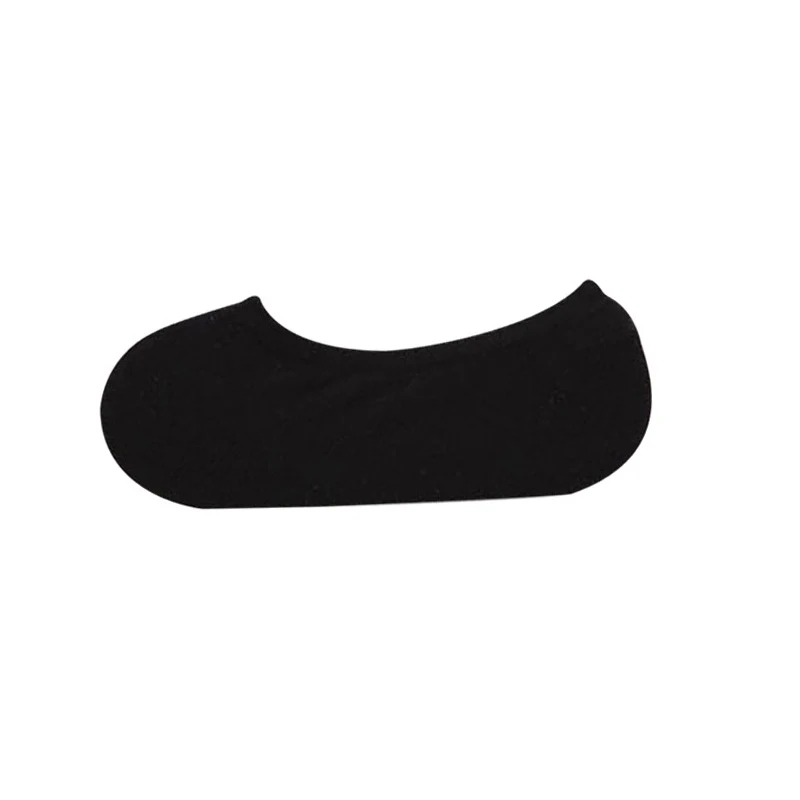 Дамские носки новые детские невидимые никаких следов короткие носки летние тонкие детские носки - Цвет: Черный