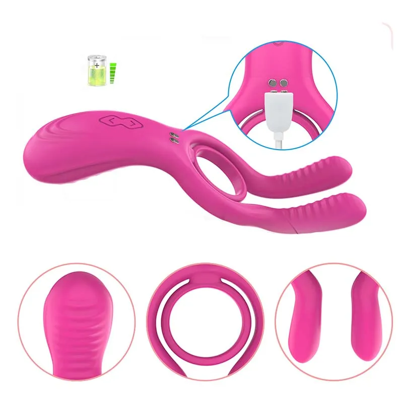 Male parallel bars wireless remote control men's lock buckle thin ring couple shake clitoris testicle stimulation penis | Красота и