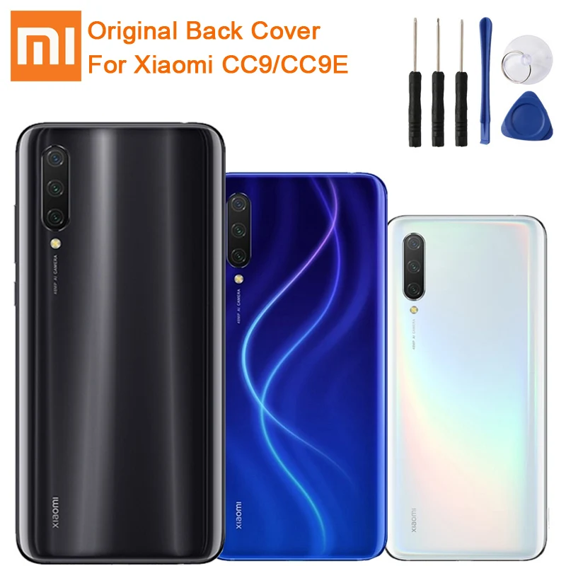 Оригинальная запасная батарея задняя крышка для XiaoMi Mi CC9 MI9 lite CC9E MI A3