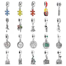 PDB DZ 21 RLLEQuality Оригинальное 925 пробы серебро 1:1 модное ожерелье с подвеской кулоном серии дам и девушек, ювелирное изделие, подарок