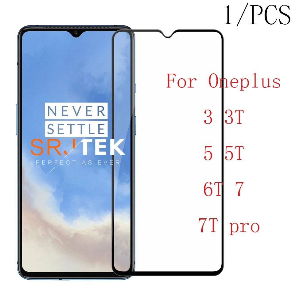 С уровнем твердости 9H 3DTempered Стекло для Oneplus 5 T 6 7TPro ЖК-дисплей с закругленными