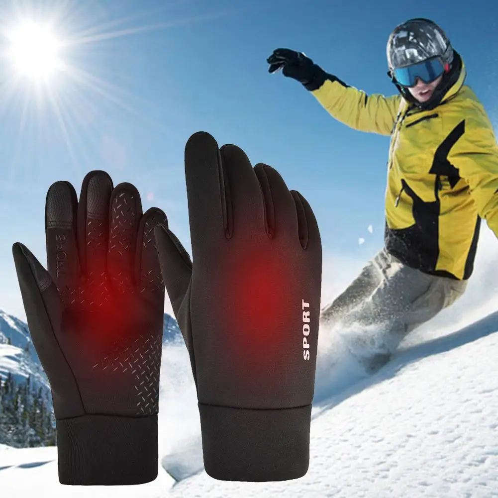CURELIX Winter Gloves for Men Women Touchscreen Thermal Gloves Cold Weather Gloves for Running Hiking Working 