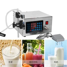 Электрическая машина для наполнения жидкостей, мини-наполнитель бутылок в бутылках, цифровой насос для духов, напитков, воды, молока, разливочная машина