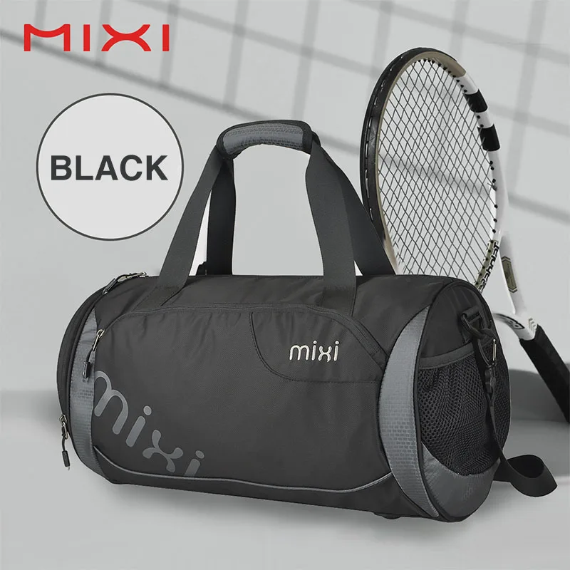 Black gray 16 inch Mixi дорожная сумка для йоги сумка для тренажерного зала фитнеса Водонепроницаемая с Сумка для обуви сумка через плечо - Цвет: Black gray 16 inch