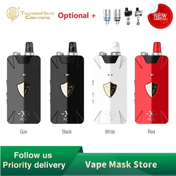 

Original THC Tauren X Pod Kit 1000mAh Built-in Battery & 2ml Pod 0.42 Inch OLED Screen E-cig MTL /DTL Vape Kit VS VINCI/ZETA AIO