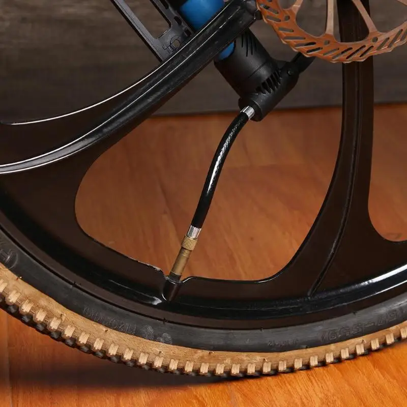 1 шт. MTB Велоспорт велосипед шинный газ Клапан адаптер надувной воздушный насос удлинитель трубы Аксессуары для велосипеда