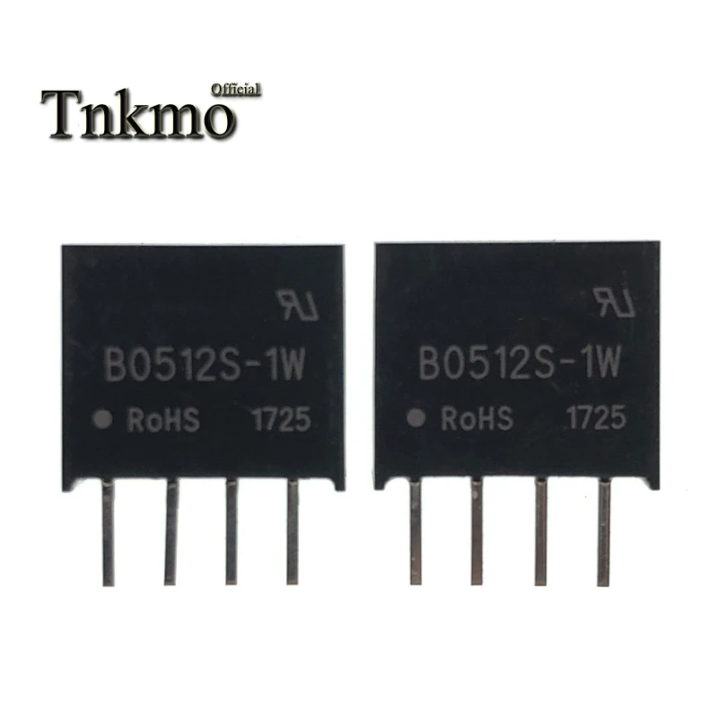 10PCS B0512S-1W SIP-4 B0512S SIP4 0512 5V to 12V Isolated Power Module New and original | Электроника