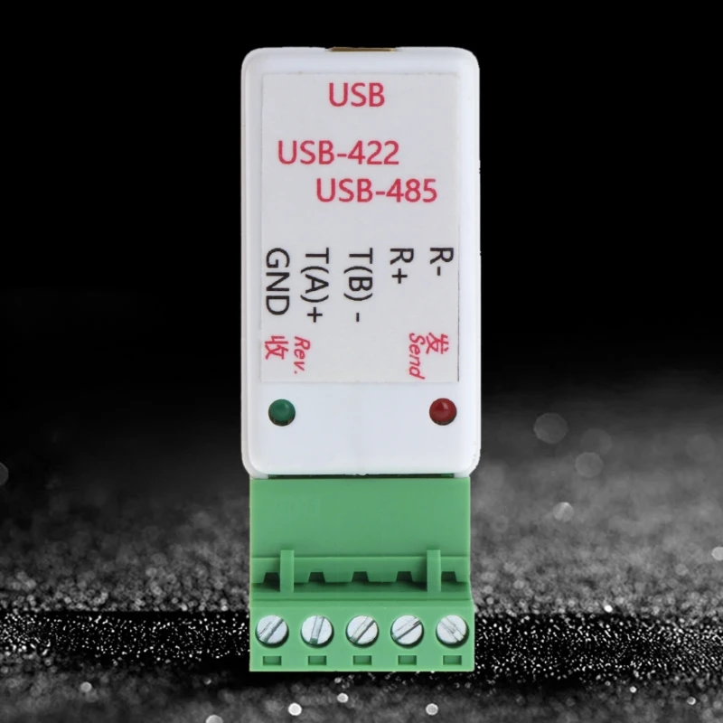 2 в 1 USB к RS422 и RS485 конвертер адаптер с CH340T поддержка 64b Win7 Linux Прямая поставка поддержка