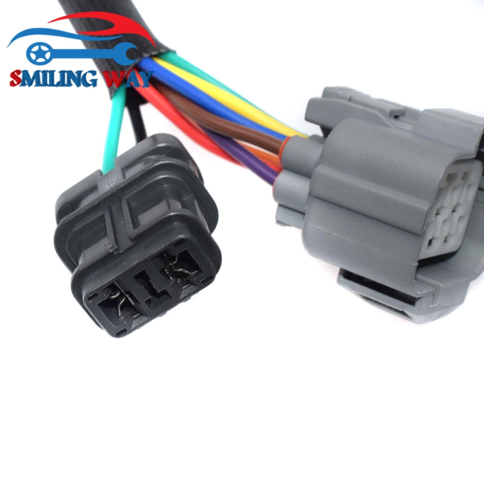 8 pins OBD2 TO OBD1 Distributor Adapter Jumper Wiring Harness Connector Plug Cable For Acura Honda Civic 1.6L 1999 2000