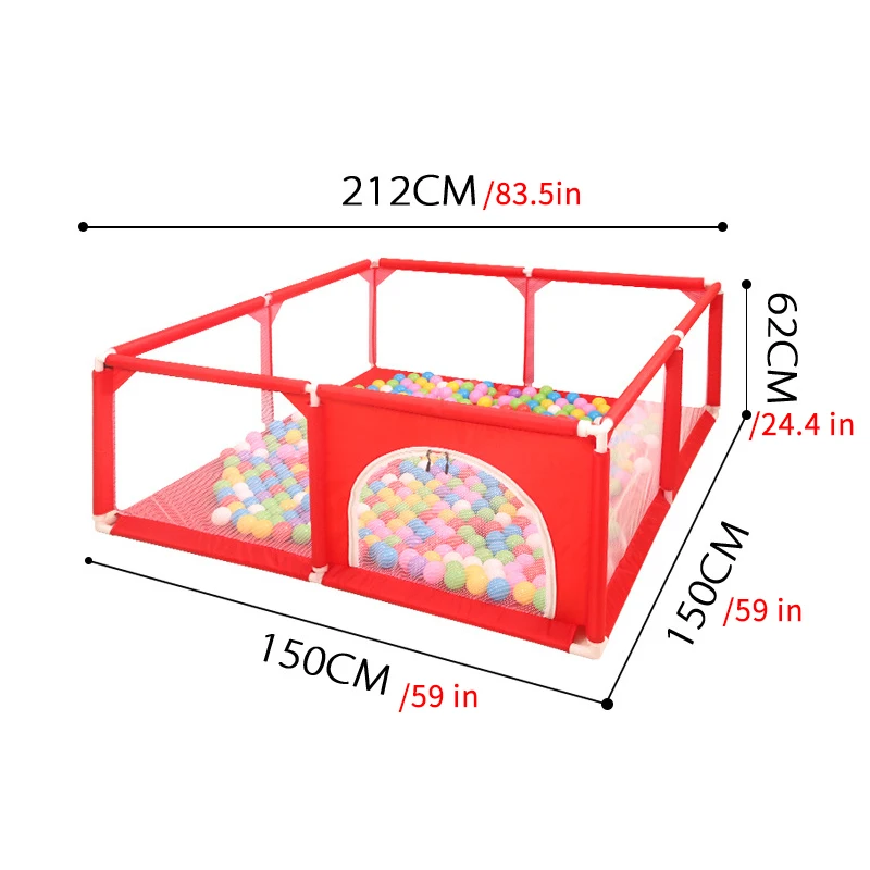 Детская игровая палатка 150x150x62 см|Детские манежи| |
