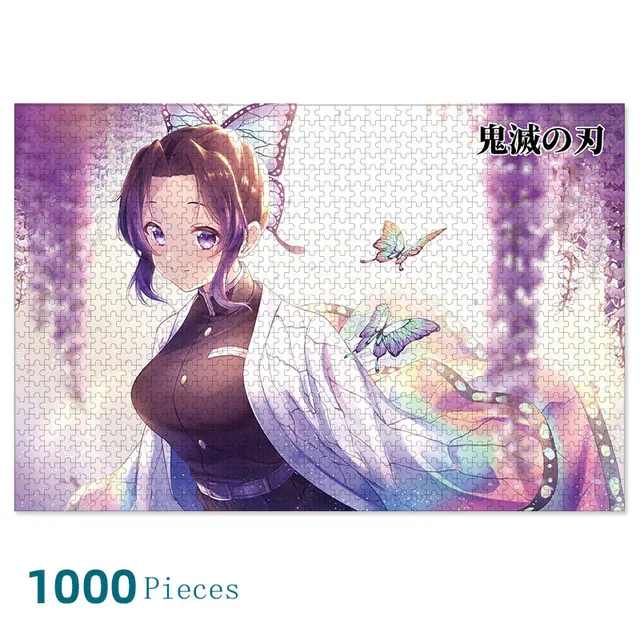 Christmas Gifts 300,500,1000 Pieces Manga Anime Characters Wooden Puzzle Educational Toys Jigsaw Puzzle 1000 Pieces Adult 9-1000 Pieces