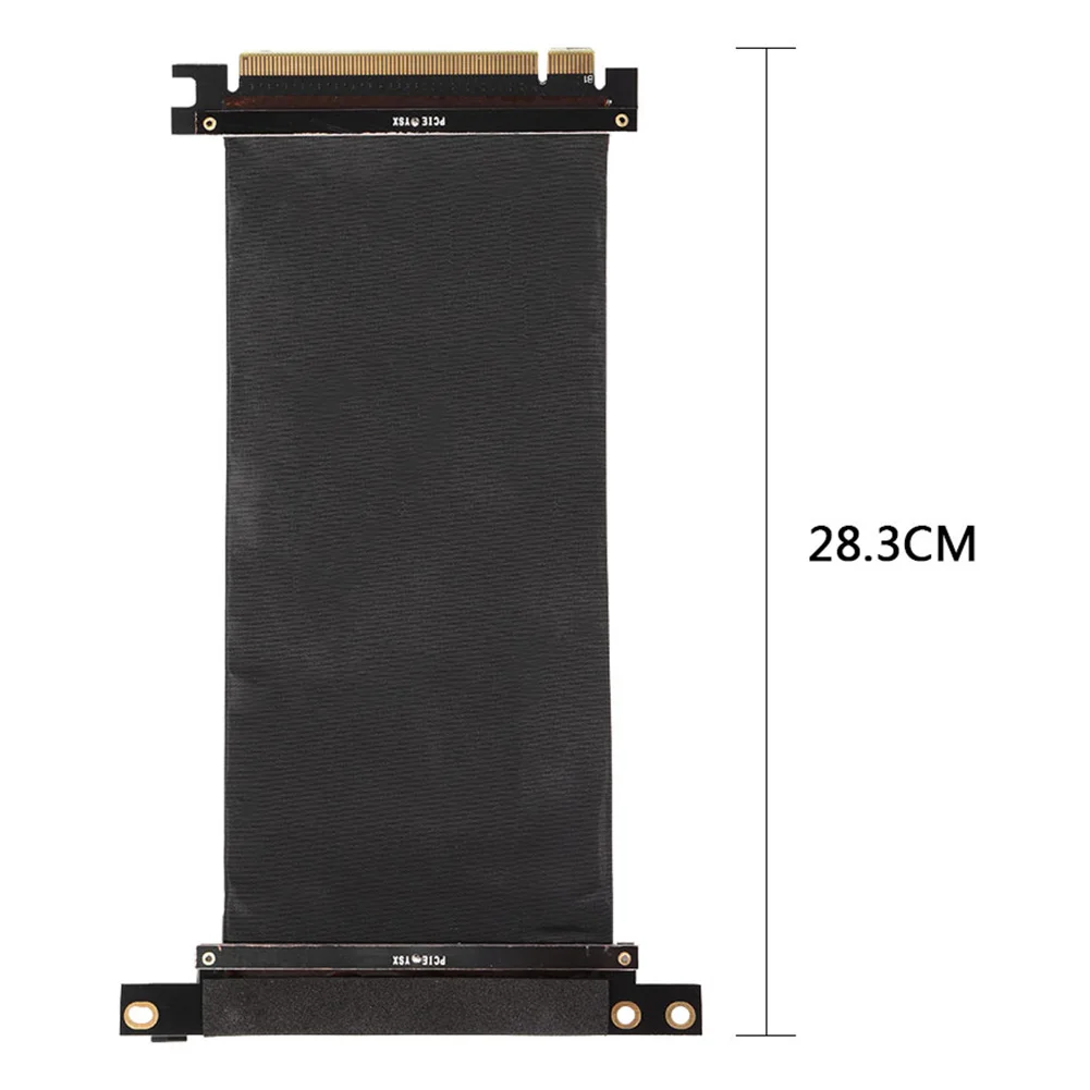 Flexible PCIe 3.0 16X Extension Graphics Cable - High Compatibility, Degree Express Riser Card, Ribbon Extender Description Image.This Product Can Be Found With The Tag Names PCIe 16X Extender 90 DegreePCIe 16X Riser CardPCIe 16X Ribbon ExtenderPCI E 30 16X Flexible Riser CardPCI Express 16X Extender