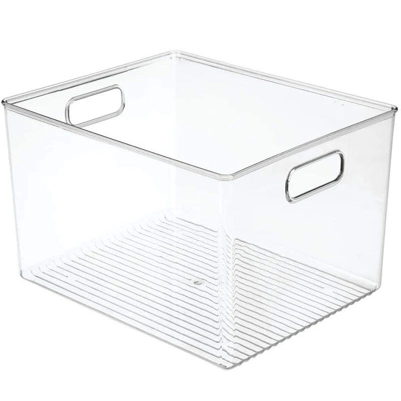 Manufacturer New Pet Taizhou Hard Acrylic Kitchen Stackable Fridge  Organizer Plastic Bin Fridge Organizer Bins Stackable - Storage Boxes & Bins  - AliExpress