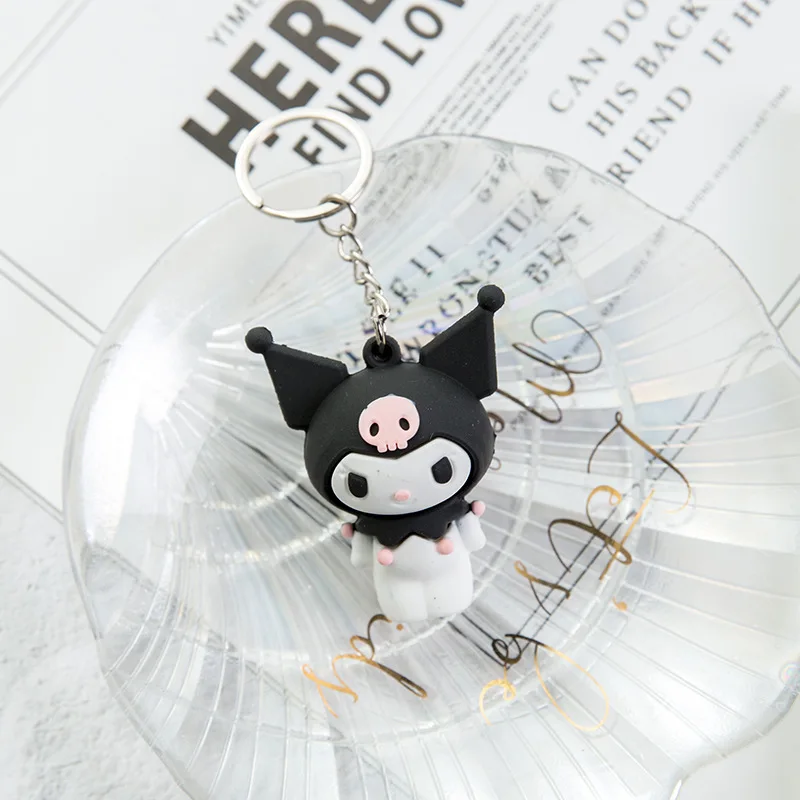 Корейский креативный мультяшный брелок Hello Cat милый автомобильный Kuromi Модный