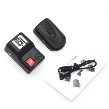 

Outdoor Receiver Anti-interference Energy Saving Wireless Flash Trigger Studio Universal Black 4 Channels Transmitter PT-04GY