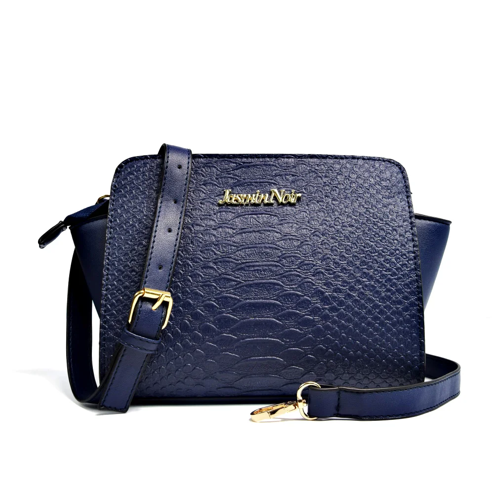 Snake DeepBlue JASMIN NOIR Известная бренды Женщины Сумка Мода Сумка Дизайнер Сумочку Смайлик женские Сумки На Ремне сумки женские через плечо сумка почтальона сумочки - Цвет: Snake DeepBlue