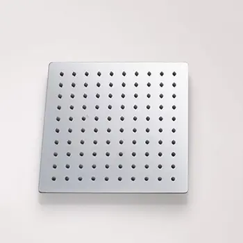 

Ultra-Thin Square 10 Inch Stainless Steel Shower Large Top Nozzle Rain Shower Bath Shower Head Spray Bathroom Accessories