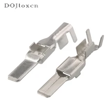 20 pces 4.8mm série de cobre automóvel wiringterminal friso pinos soltos carro elactrical plug terminal DJ614-4.8 × 0.8 g176
