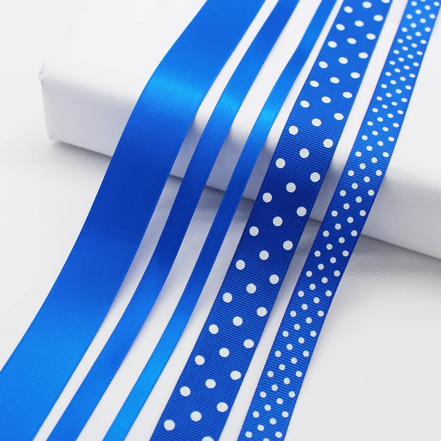 royal blue satin acetate ribbon is the perfect royal color