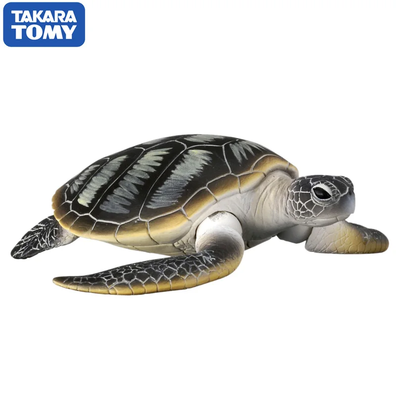 S01 Takara Tomy ANIA Animal Advanture AS-20 Зеленая Черепаха 2 шт ABS Морские фигурки Детские развивающие игрушки