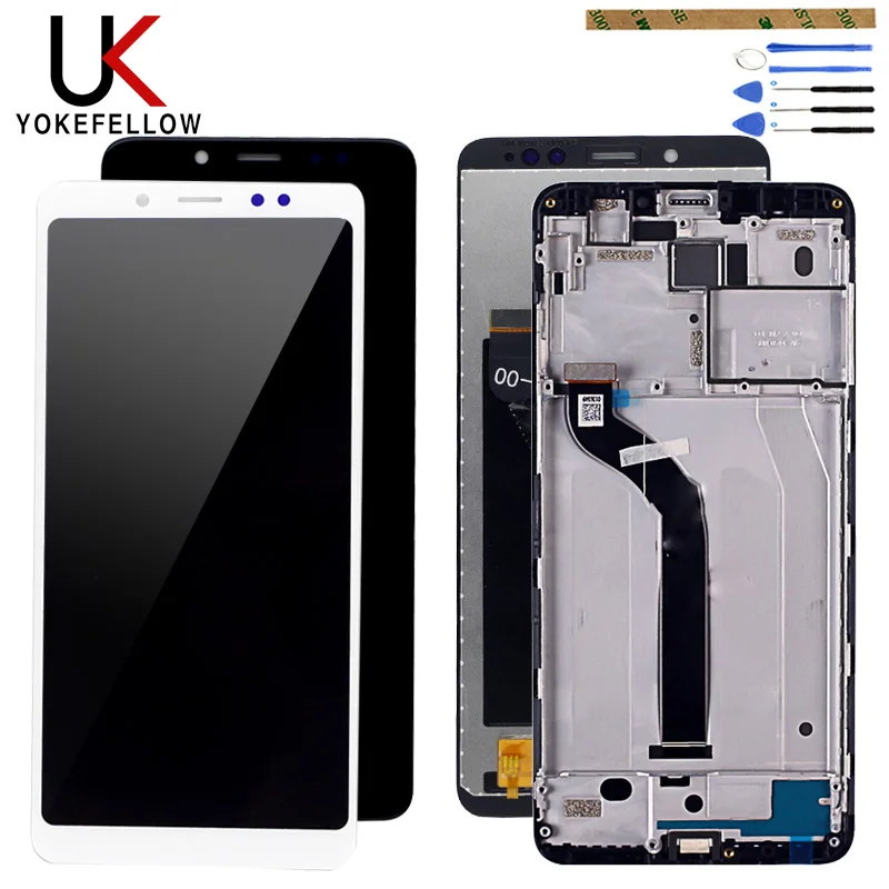 

5.99" Display For Xiaomi Redmi Note 5 LCD Touch Screen with Frame For Xiaomi Redmi Note 5 Pro lcd Display Replacement