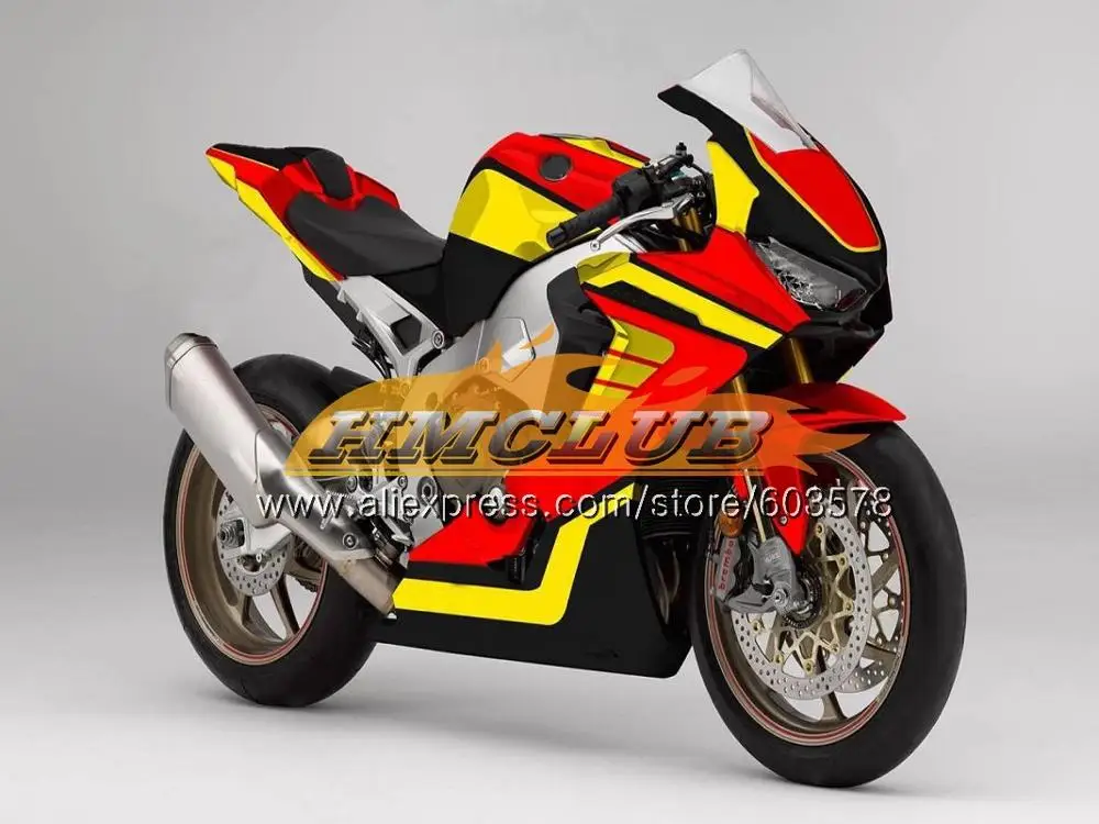 Впрыска+ бак для HONDA CBR1000 RR CBR 1000 RR серебристый красный 128CL. 2 CBR 1000RR CBR-1000RR CBR1000RR 17 18 обтекатели - Цвет: No. 8 Gloss