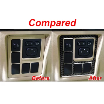 

For Toyota Prado 150 2010-2017 Car Fog Light Switch Button Cover Sticker Replace