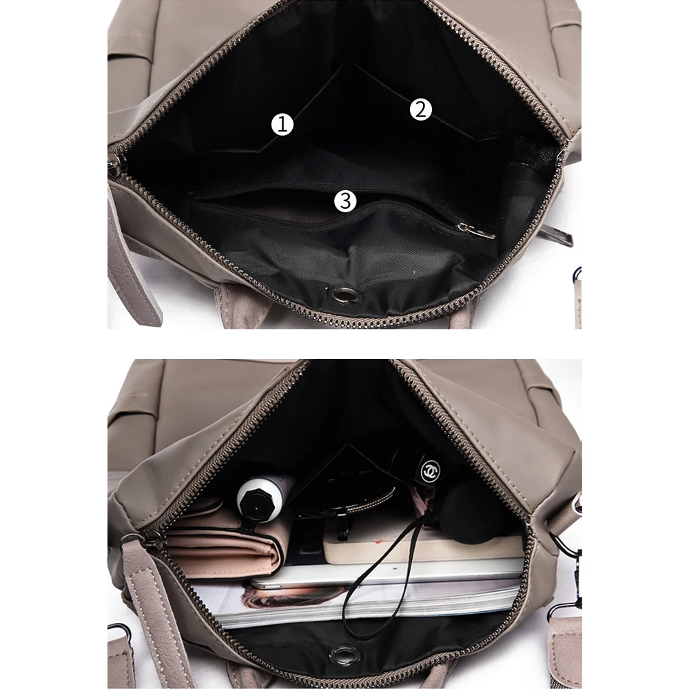 Женский водонепроницаемый рюкзак с защитой от кражи, Школьный Рюкзак Для Путешествий, повседневный рюкзак на молнии