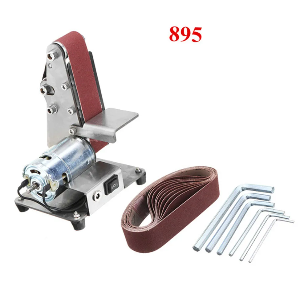 

Multifunctional Grinder Mini Electric Belt Sander Small DIY Polishing Machine
