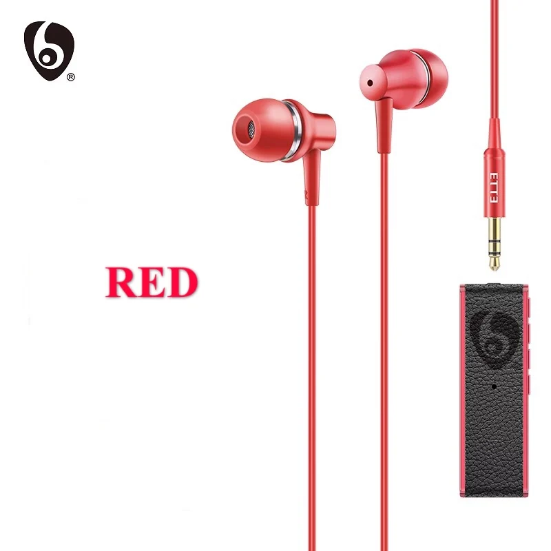 OVLENG M1-4 Bluetooth наушники трансимиттер приемник беспроводной адаптер 3,5 мм рецептор как MP3-player Walkman радио наушники - Цвет: RED