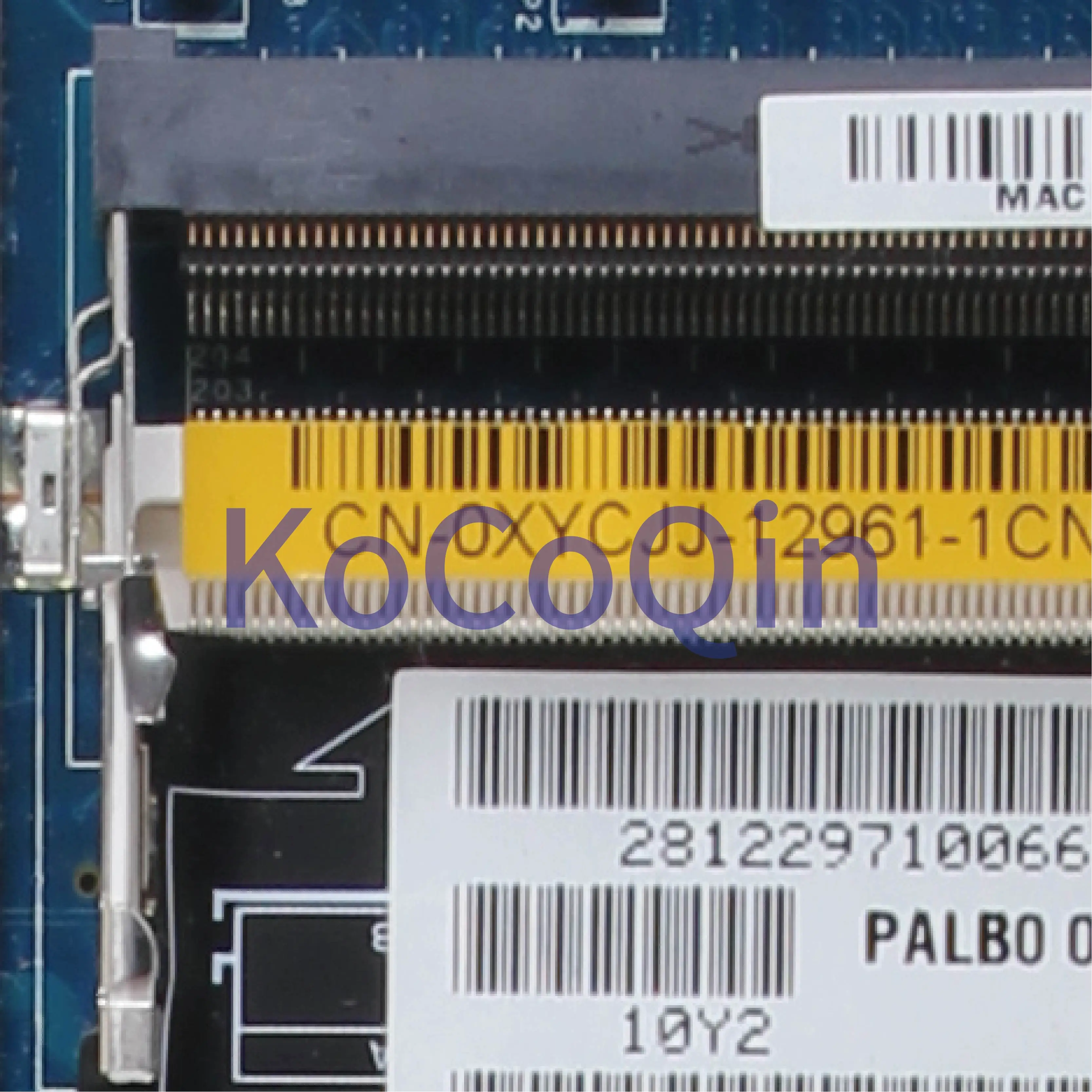 KoCoQin Laptop motherboard For DELL Alienware M14X R1 HM67 Mainboard CN-0XYCJJ 0XYCJJ PALB0 LA-6801P N12E-GE-B-A1