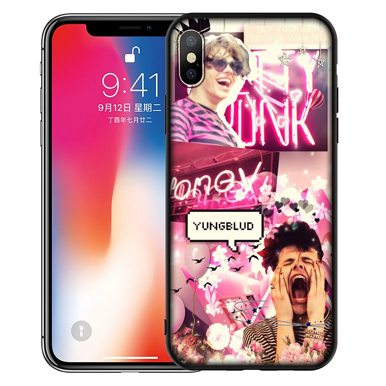 1 IYICAO Yungblud Мягкий силиконовый чехол для iPhone XR X XS 11 Pro Max 10 6S 7 8 Plus 5 5S SE чехол для телефона - Цвет: 1