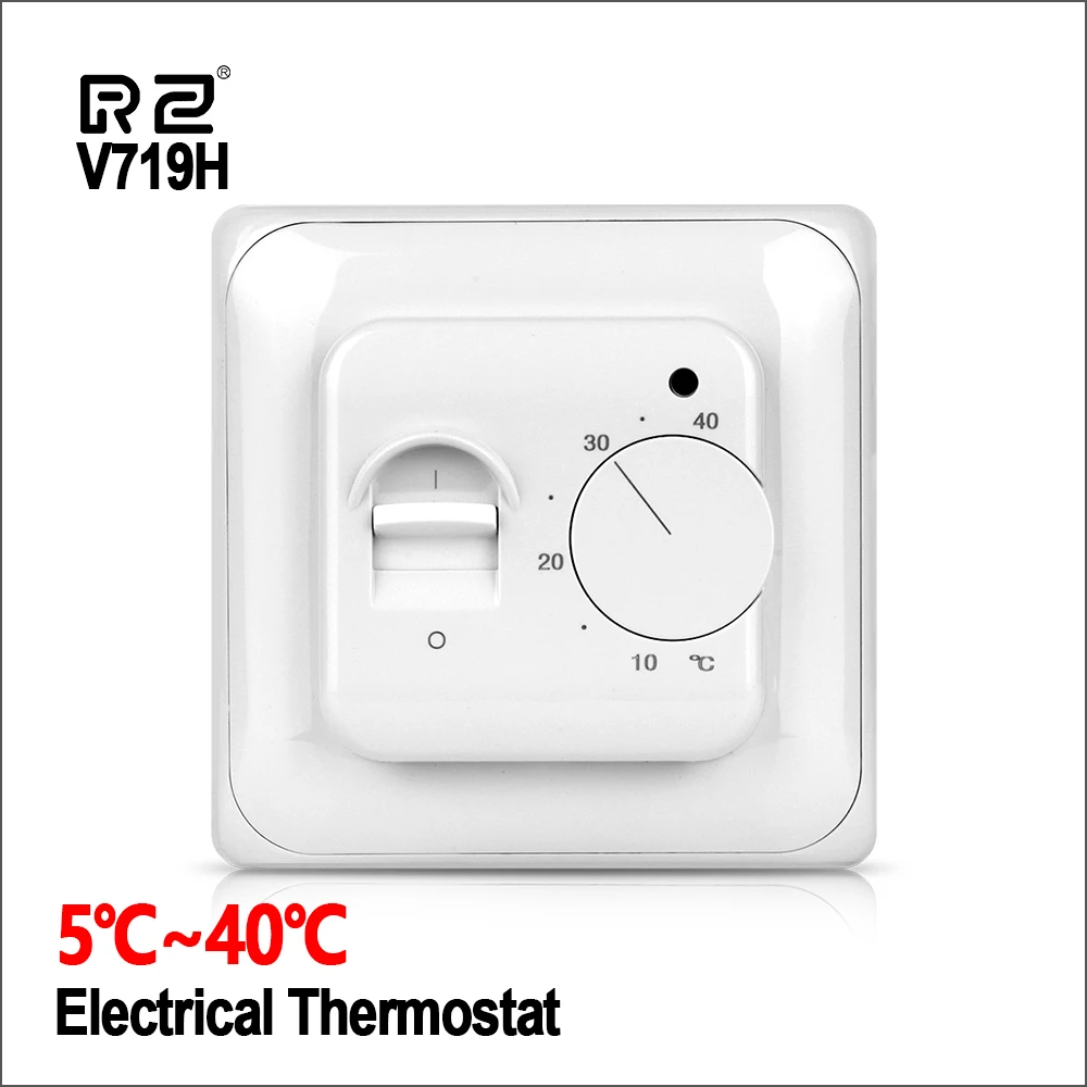 

Термостат для теплого пола RZ, 220 В, 16 А