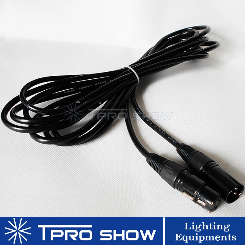 3Pin Dmx кабель Xlr разъем Dmx512 сигнальная линия для Dmx контроллер беспроводной диско светильник лазерный светильник движущаяся головка дымовая машина