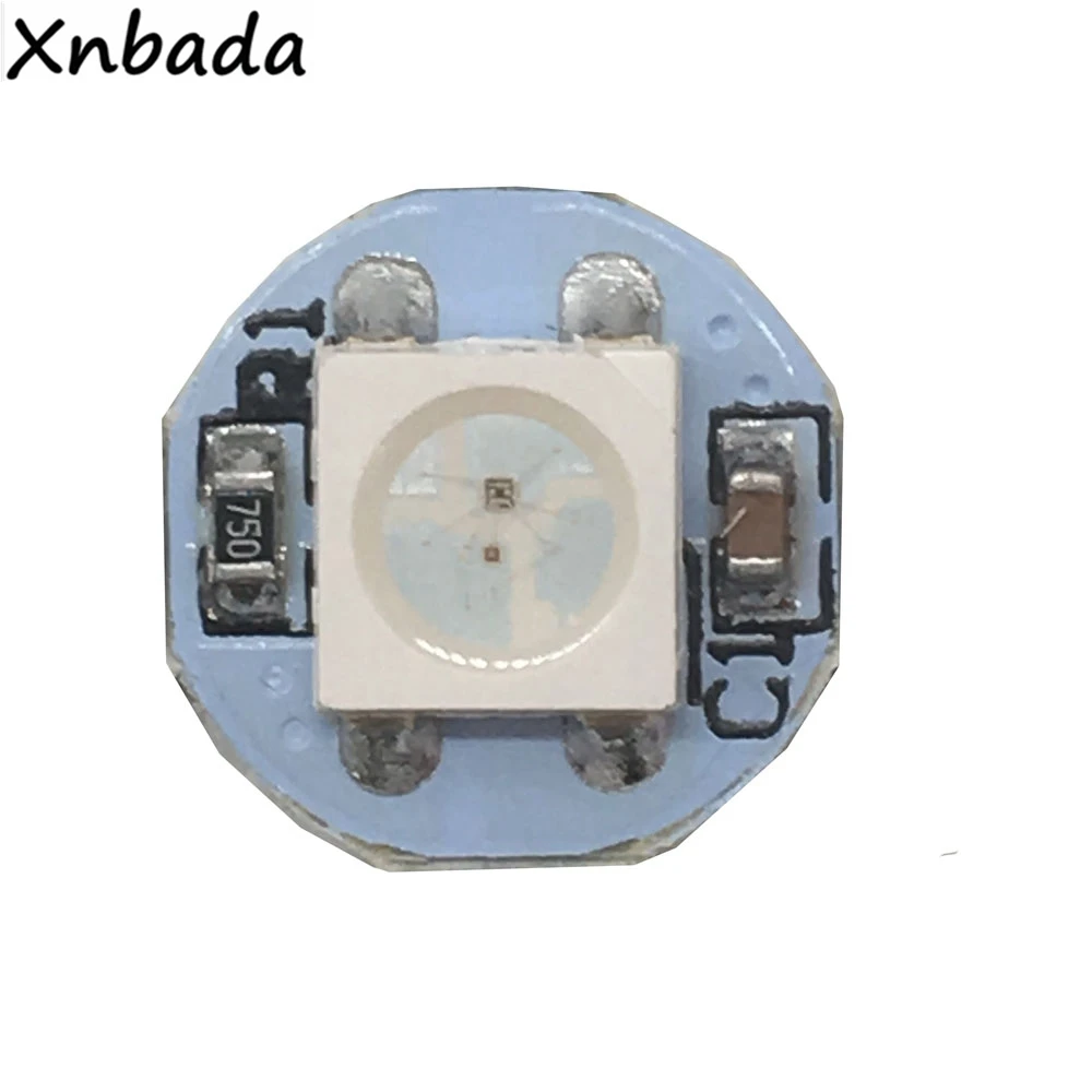 10~500Pcs 4-Pin WS2812B WS2812 LED Chip & Heatsink Board 5050 RGB WS2811 IC SK6812 Built-in RGBW LED Chip DC5V