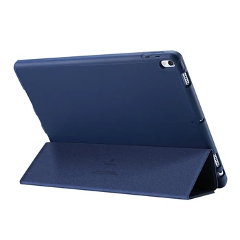

For IPad 9.7 Inch Tablet PC Case / Back Cover Case with Touch-Pen Anti-Lost Card Slot Design PU Protective Case