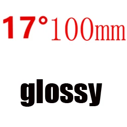 17degree100mm glossy MCFK углеродным волокном стержень для дорожного велосипеда велосипедные детали MTB стволовых углерода 31,8*70, 80, 90, 100 110 120 130 мм Угол 6 17 градусов - Цвет: 17degree100mm glossy