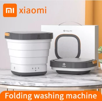 

xiaomiPortable Mini Folding Clothes Washing Machine Bucket Automatic Home Travel Self-driving Tour Underwear Foldable Washer
