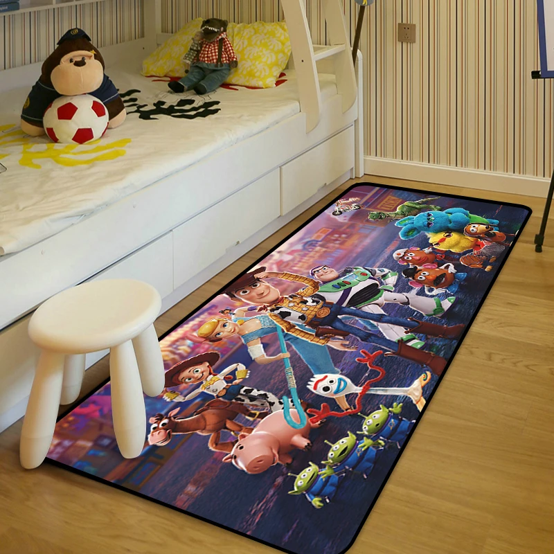 

80x160 см Игрушка строй детский игровой коврик коврики Нескользящие коврики рисунки из мультфильмов ковер Ванная комната двери Гостиная ковер