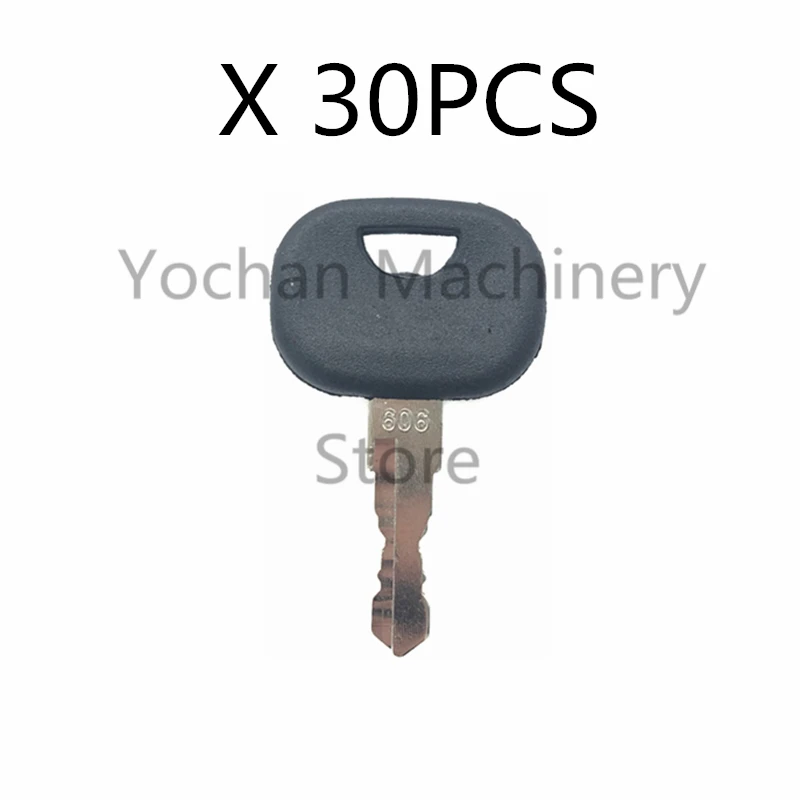 30 Pz 606 Chiave Per Liebherr & John Deere Heavy Equipment Key 10221073