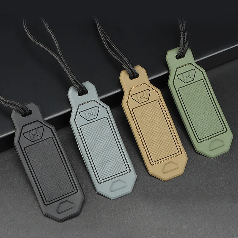 

4pcs Tactical Tags Patches Soft Elastic Tags Hanging Stick-up Tags for Helmet Vest Backpack to Identify Hunting Paintball Gear