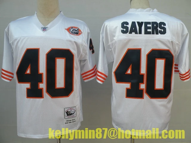 Оранжевый Stitiched, Chicago, Jim McMahon, William Perry, Walter Payton, Dick Butkus, Gale Sayers, Mike Singletary, Throwback for men Jersey - Цвет: Оранжевый
