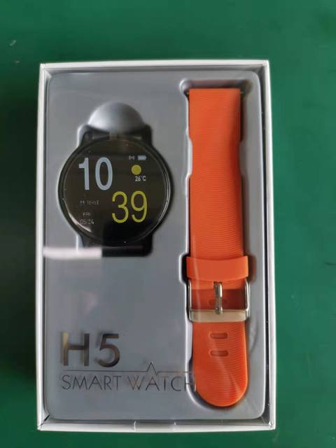 Smart Watch Full Touch HD Screen Sport Tracker Blood Pressure Monitor WhatsApp Facebook Message Reminder Smartwatch H5