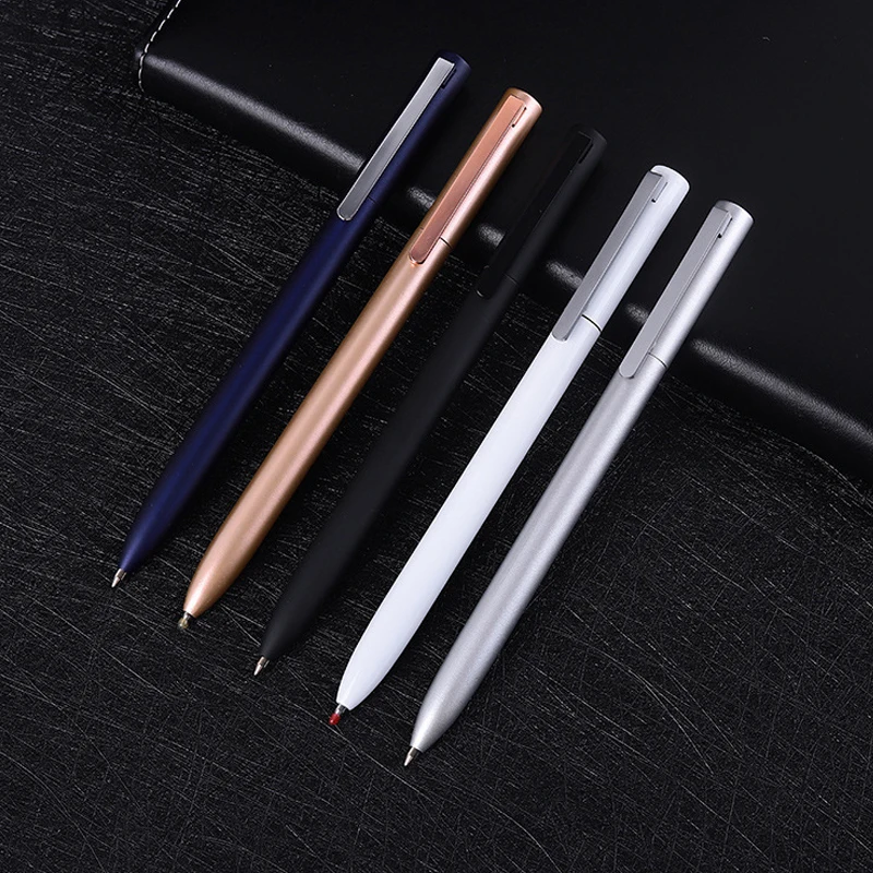 Metal Rotaing Gel Pen with Refills for Xiaomi Metal Sign Pens