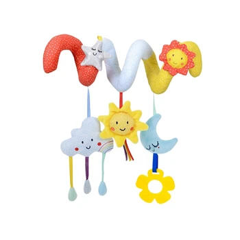

Baby Stroller Comfort Animal Pendant Mobile Infant Stroller Toys for Baby Hanging Bed Bell Crib Rattles Toys Gifts Crib Decorati