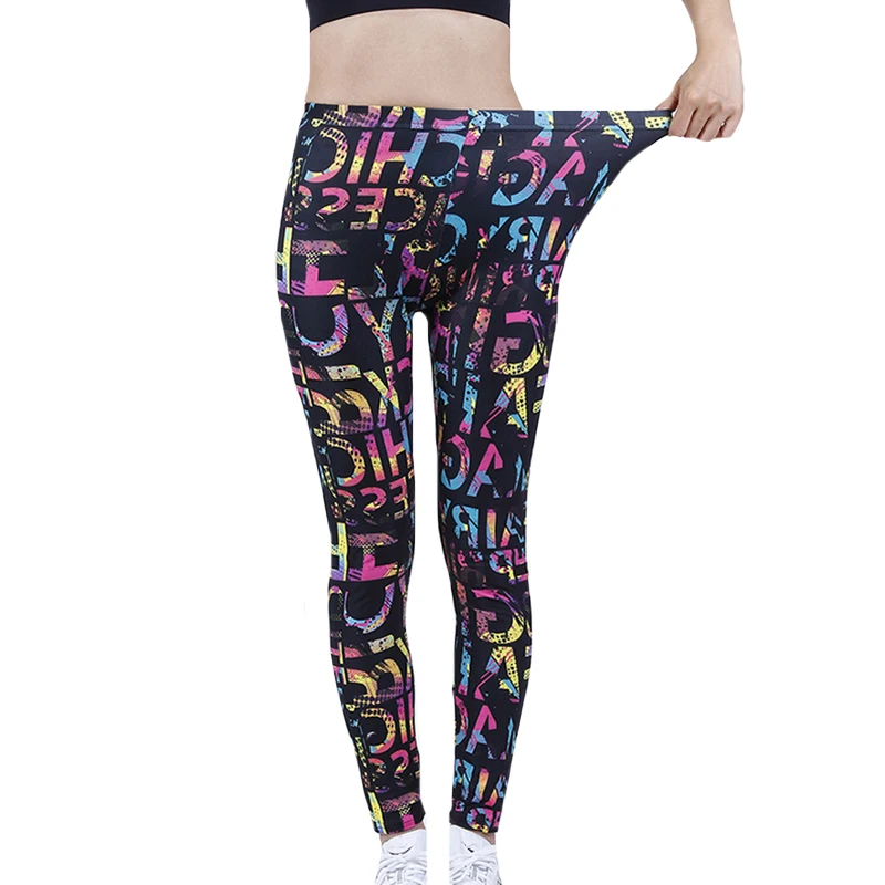 aerie crossover leggings VIIANLES Wholesale Women Sexy Colorful Love Printing Leggings Workout Pants Elasticity Fashion New Arrival Drop Shipping Jegging leggings Leggings