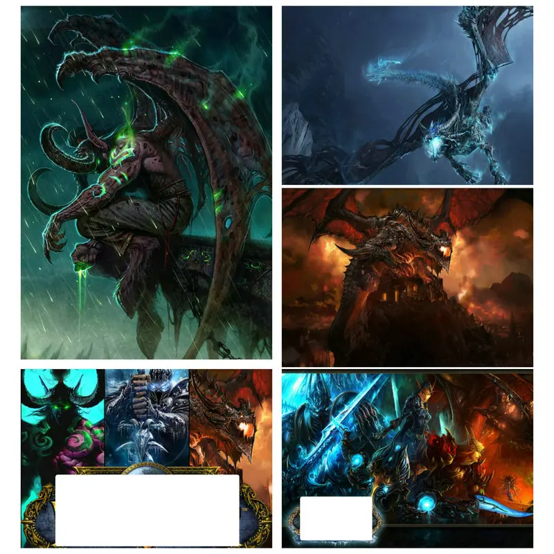 Горячая Распродажа Moive Poster World War craft WOW Game Deadman Orcs Terran Human NightElf Undead холст картина